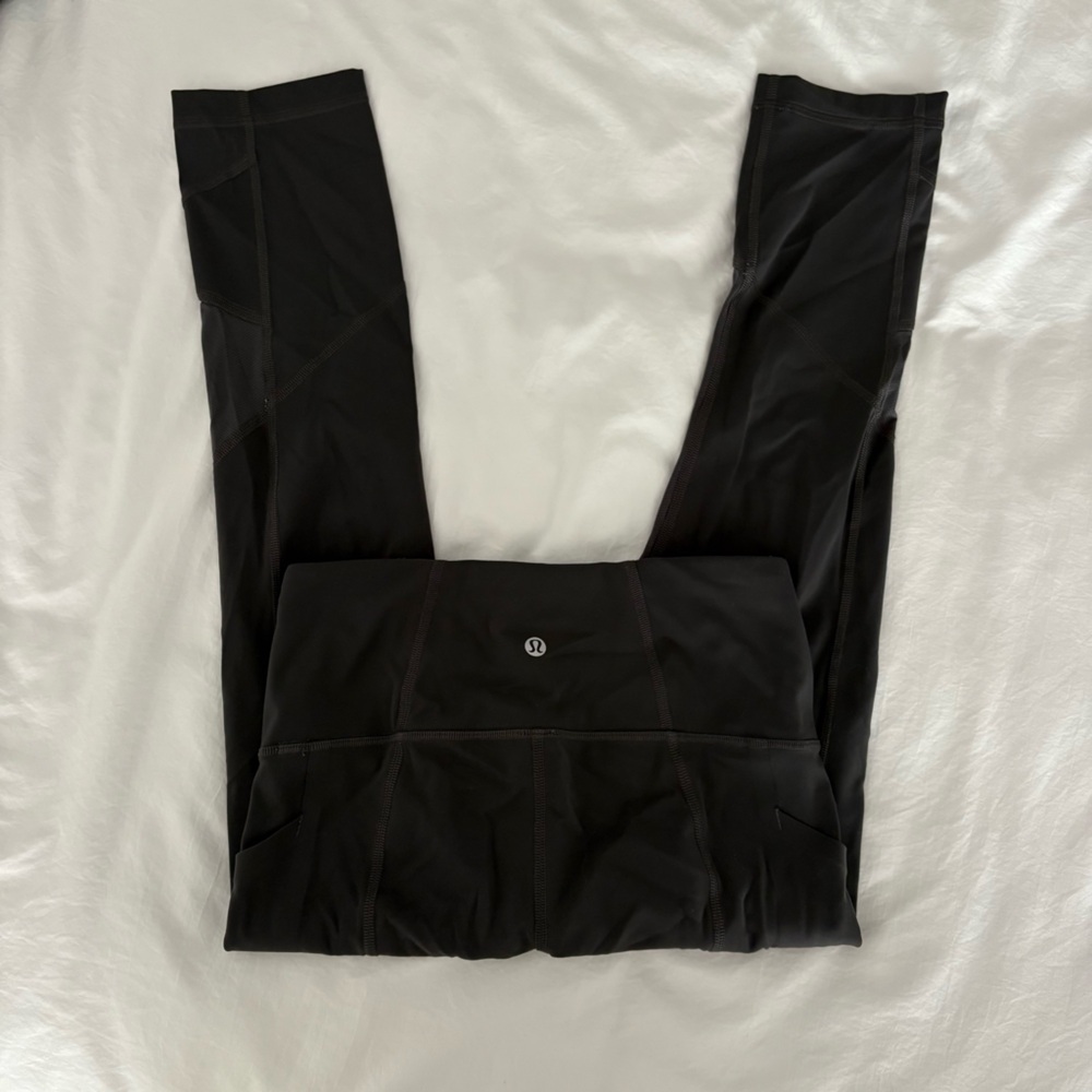 Gray Lululemon 7/8 Leggings